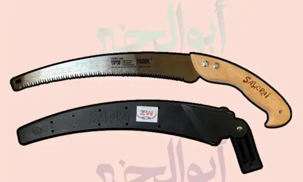 منشار شجر زاويه يد خشب
