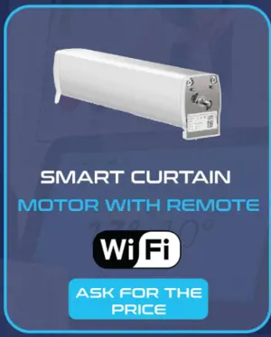 SMART CURTAIN MOTOR WITH REMOTE