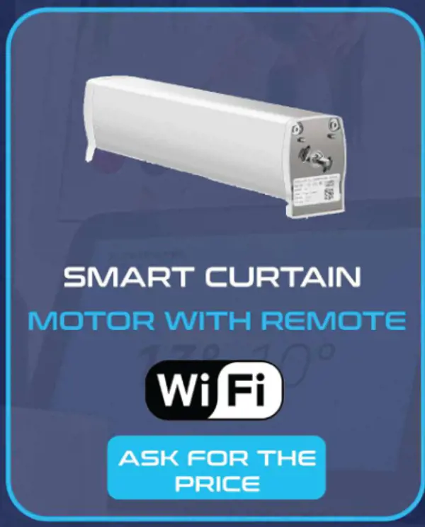 SMART CURTAIN MOTOR WITH REMOTE