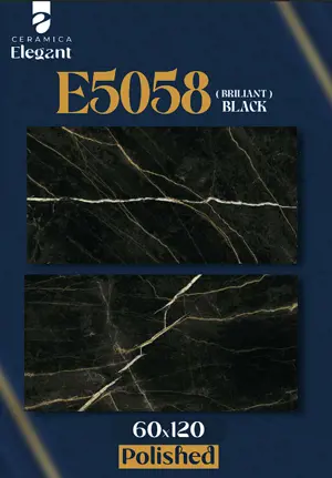 E5058 BLACK ( BRILIANT )