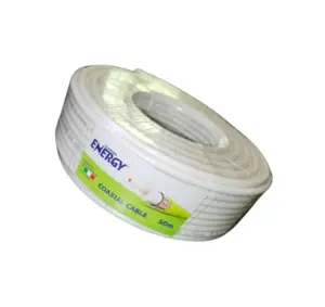 لفة سلك دش ابيض 100يارده مورا