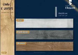 E-20515  Gray / Dark Gray / Brown بلاط ارضيات