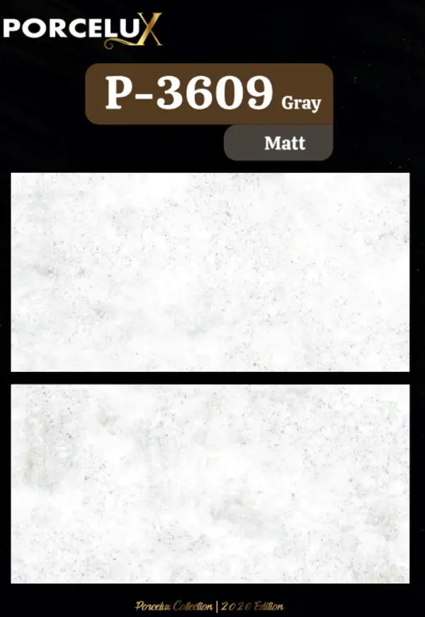 P-3609 Gray  Matt