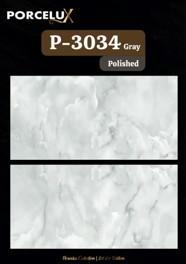 P-3034 Gray  Polished