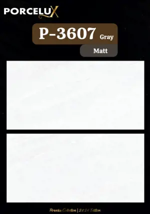 P-3607 Gray  Matt