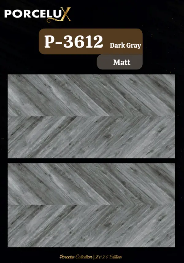 P-3612 Dark Gray  Matt