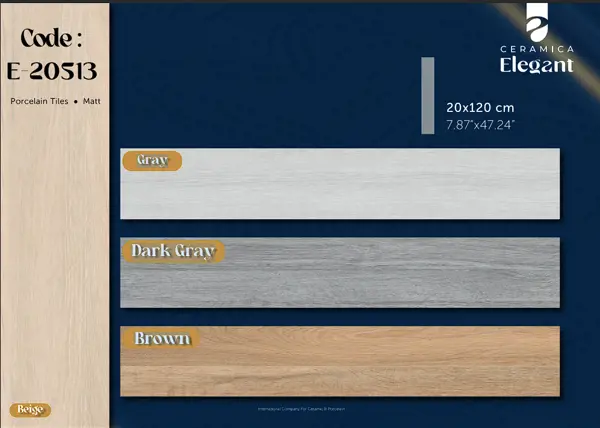 E-20513  Gray / Dark Gray / Brown