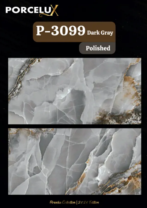 P-3099 Dark Gray  Polished